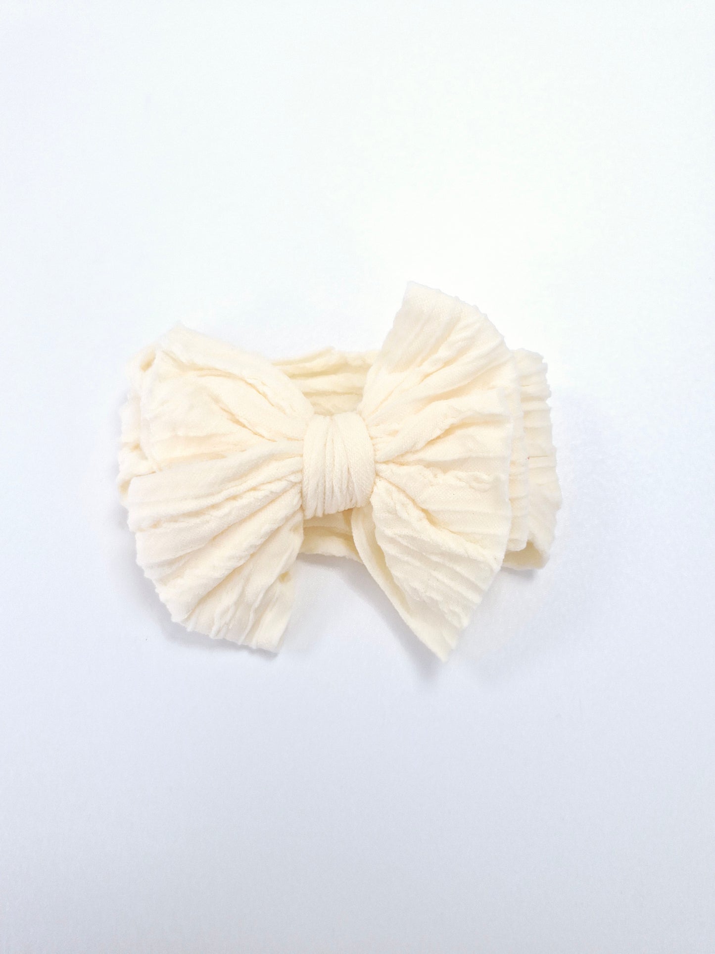 Bow Cable Knot Baby Head bands