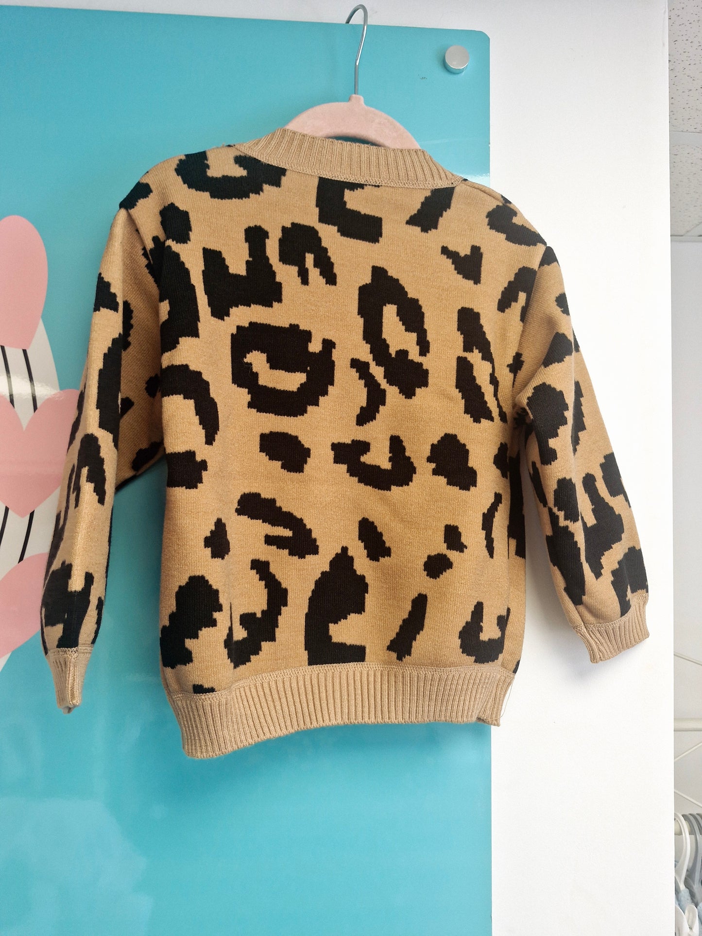 Leopard Print Cardigan