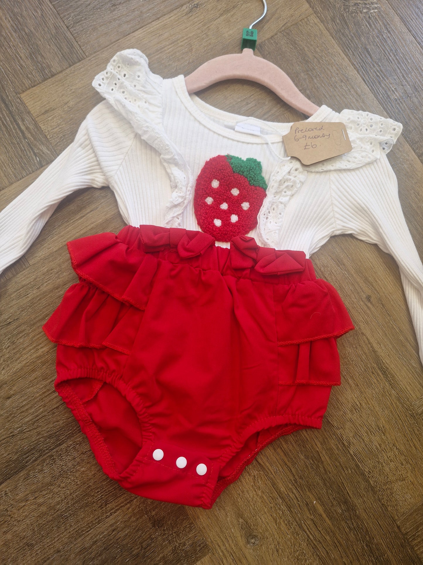 Strawberry Romper Preloved
