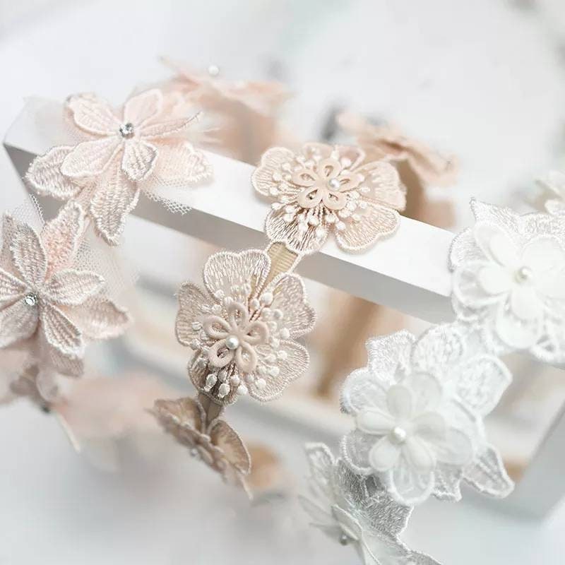 Lace Floral Headband