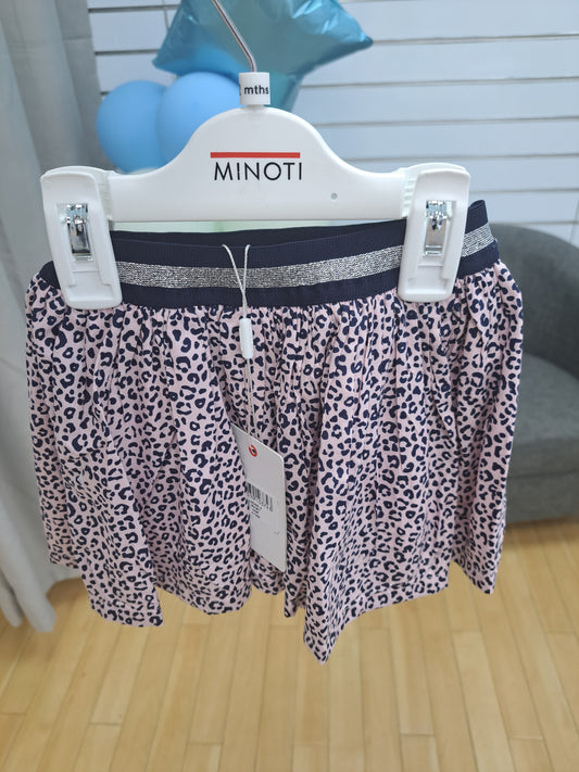 Pink Leopard Skirt