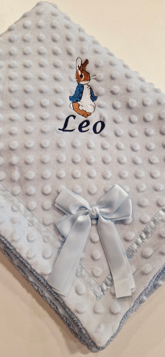 Peter Rabbit Personalised Plush Blanket