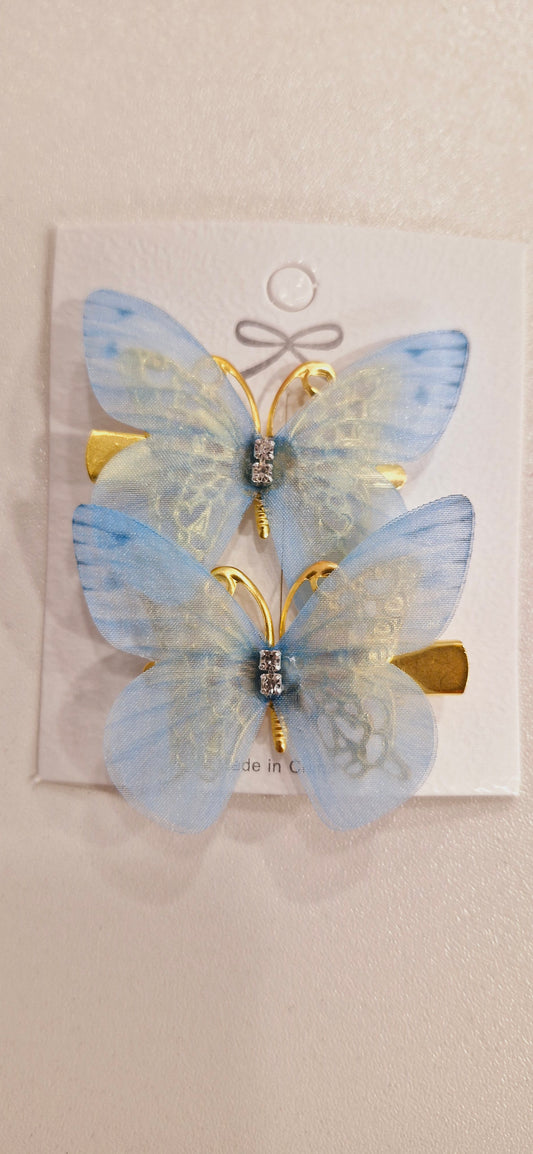 Butterfly Hair Clips