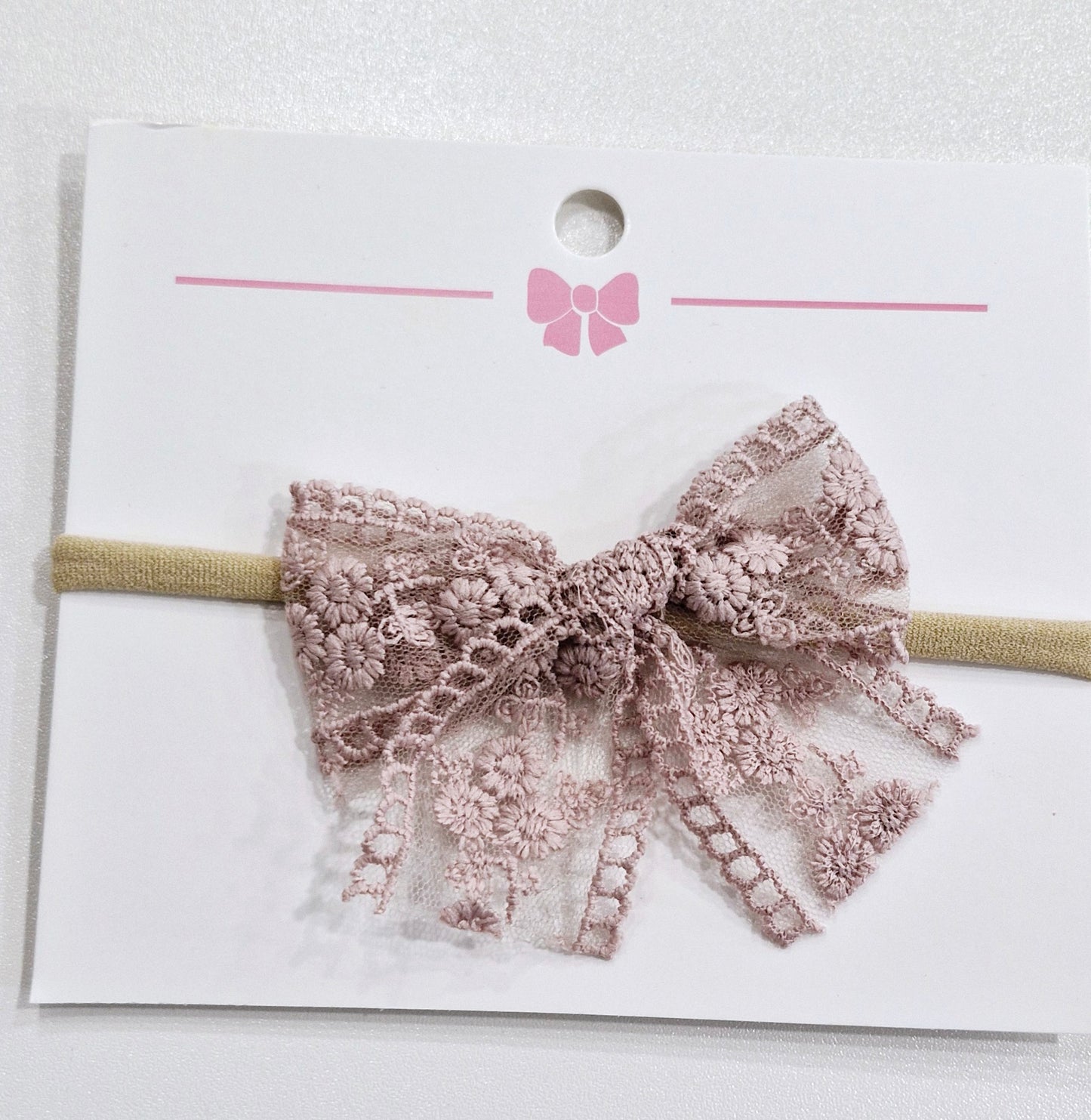 Applique Lace Baby Headband