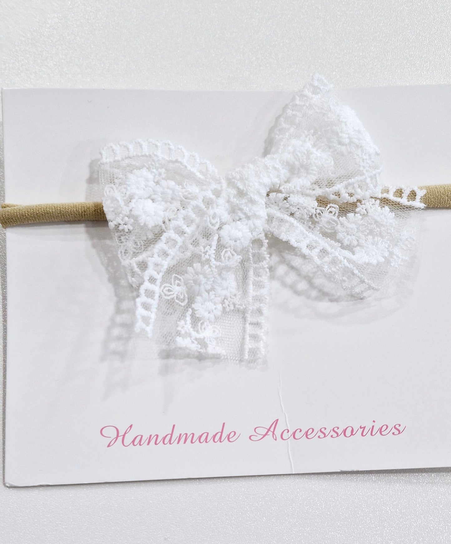 Applique Lace Baby Headband