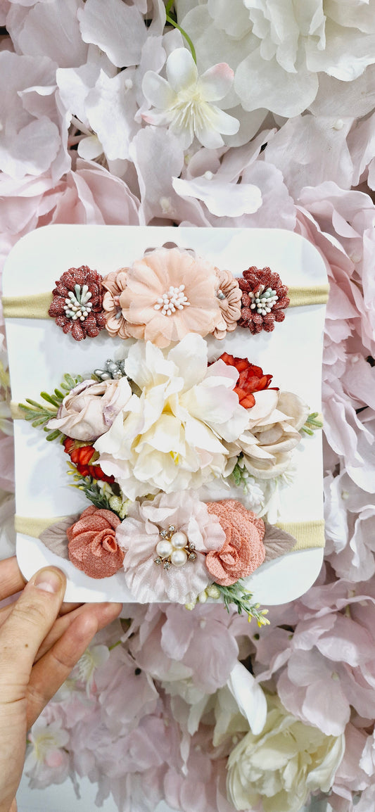 Floral Headband Set