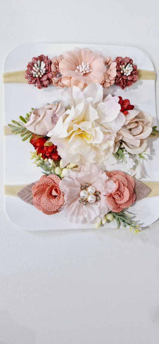 Floral Headband Set