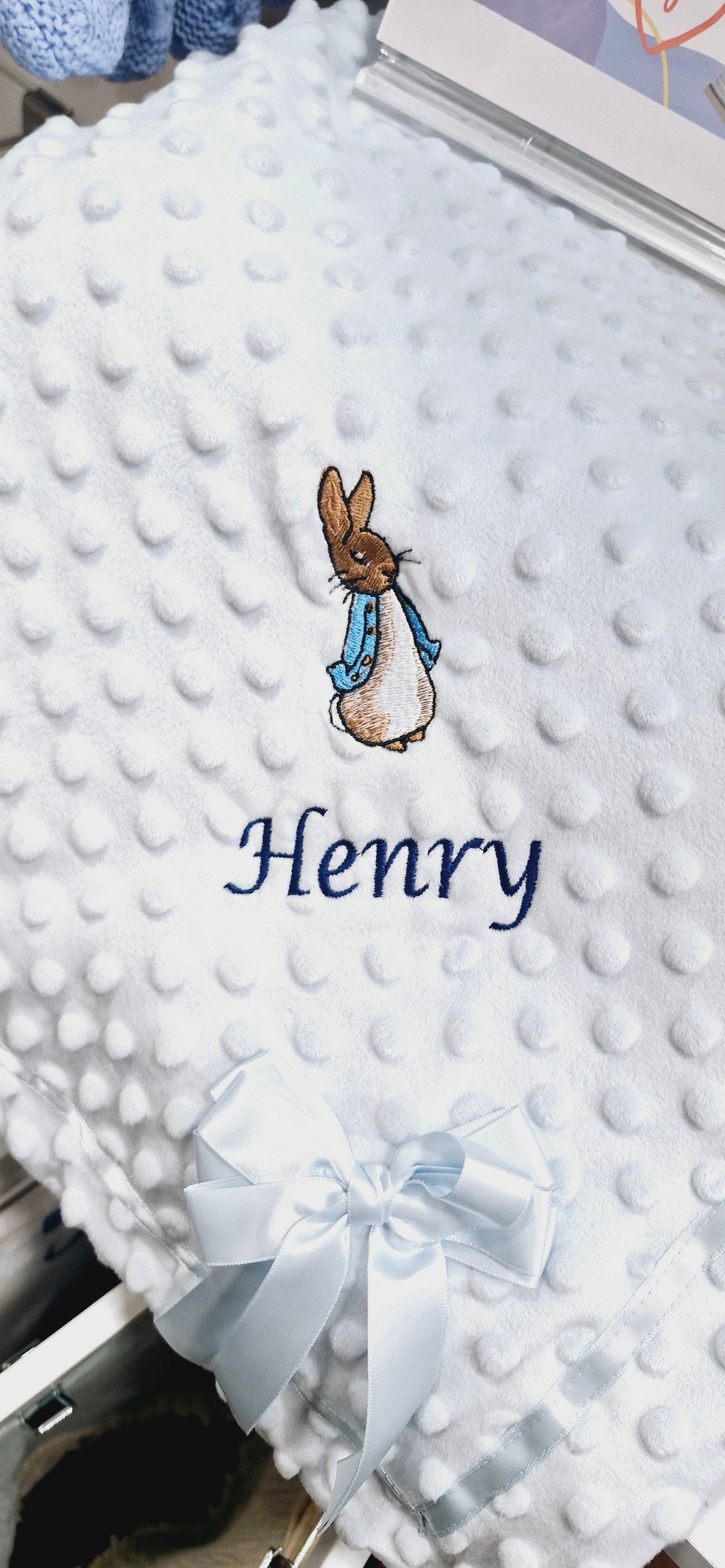 Peter Rabbit Personalised Plush Blanket