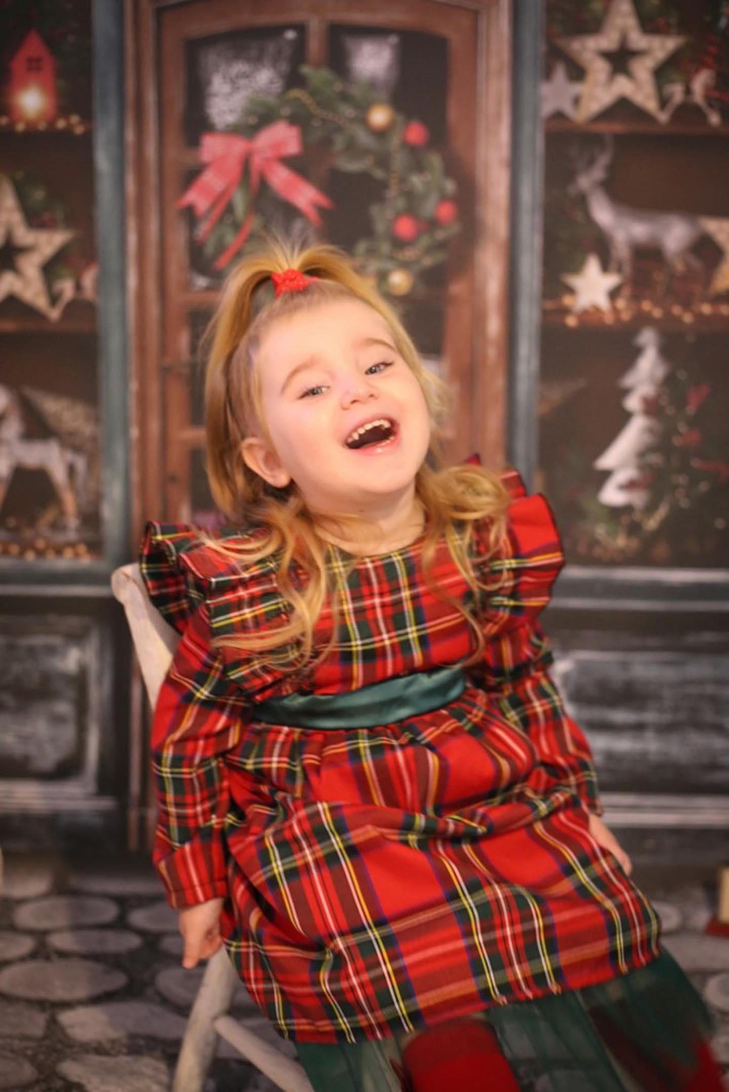 Festive Tartan Dress