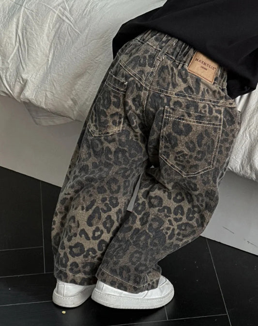 Leopard Print Jeans Pre Order