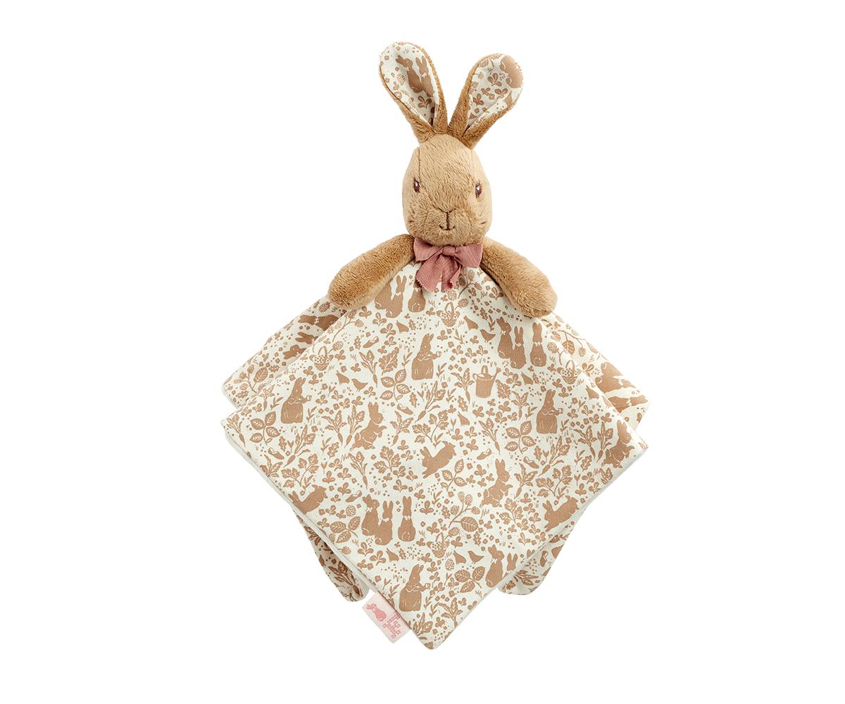 Flopsy Bunny Signature Collection Plush Baby Comforter