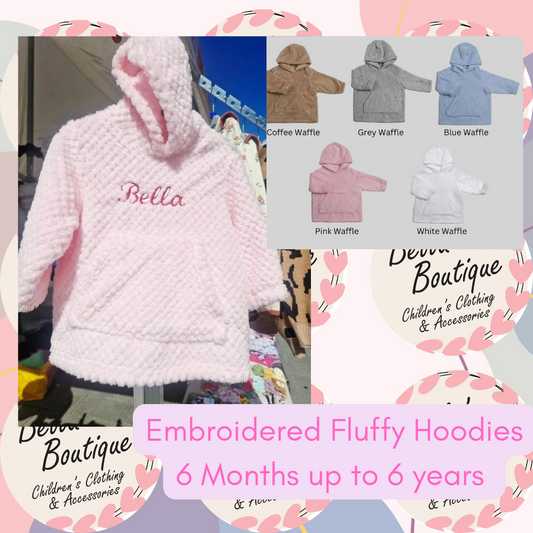 Personalised Fluffy Hoodie