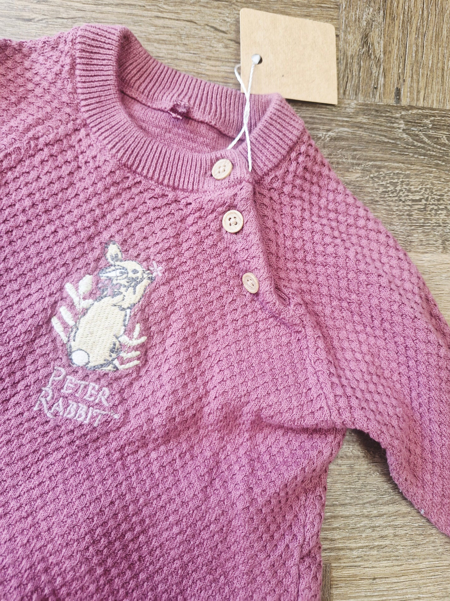 Peter Rabbit Baby Knit girls set Preloved