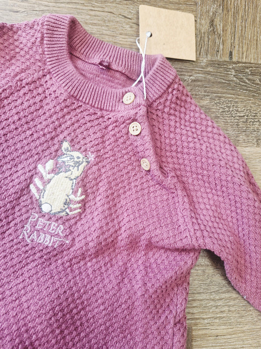 Peter Rabbit Baby Knit girls set Preloved