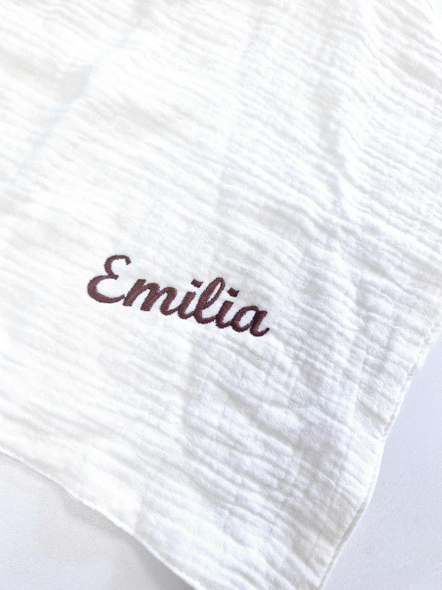 Personalised Muslin Bunny Comforters