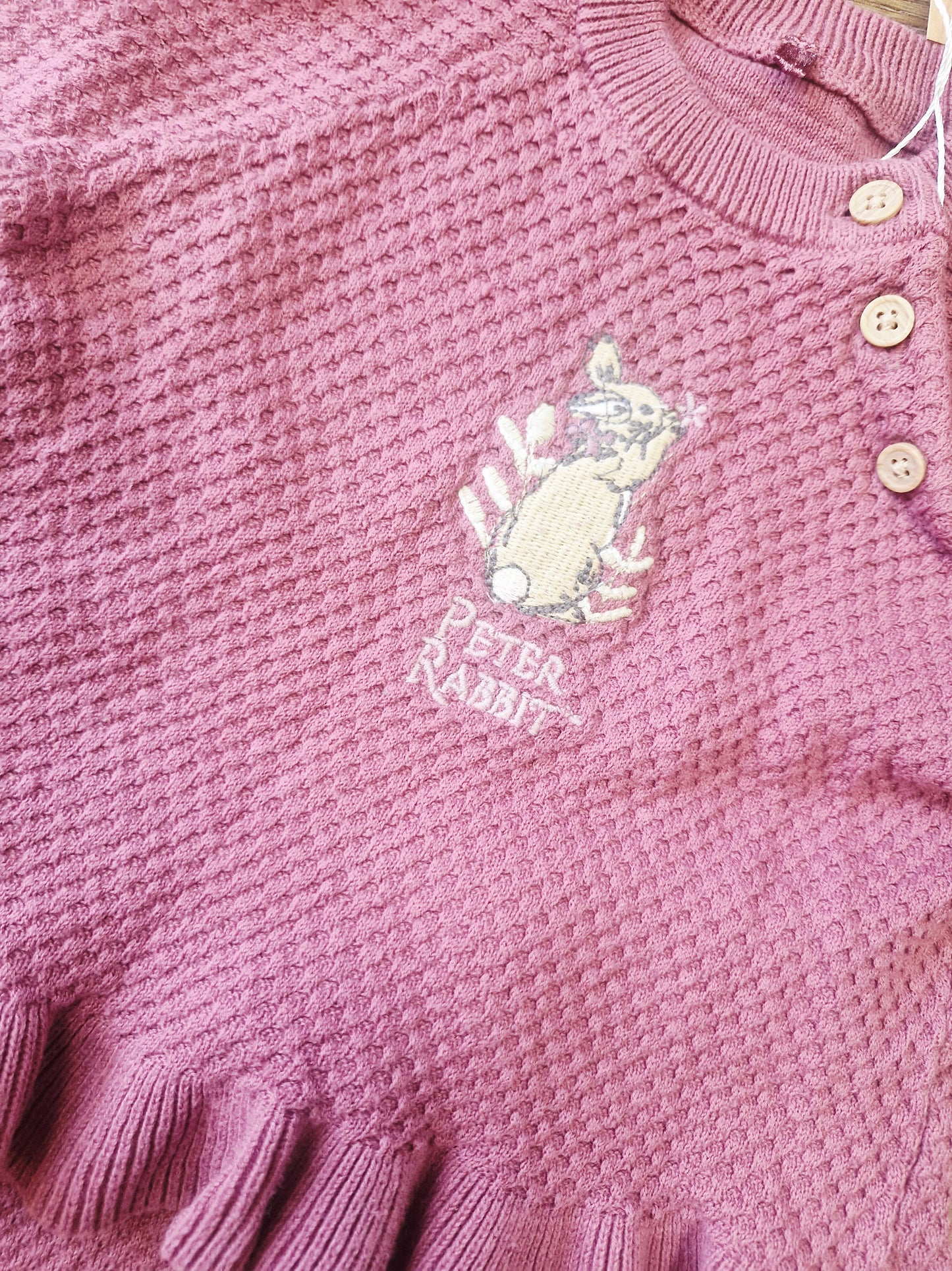 Peter Rabbit Baby Knit girls set Preloved