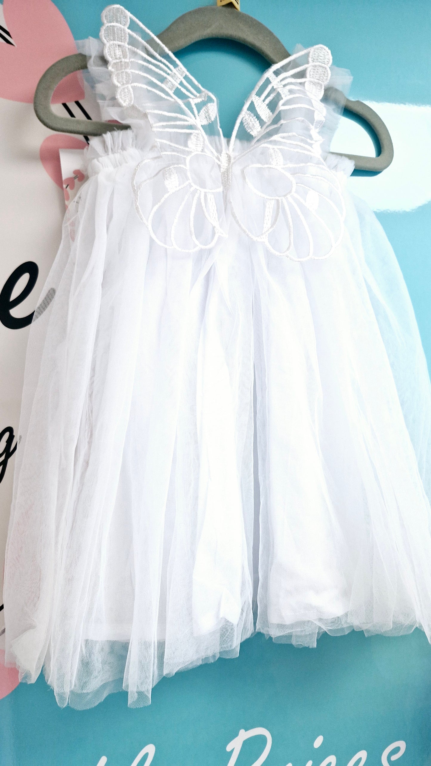 White Butterfly Dress (pre order)