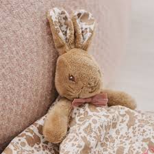 Flopsy Bunny Signature Collection Plush Baby Comforter