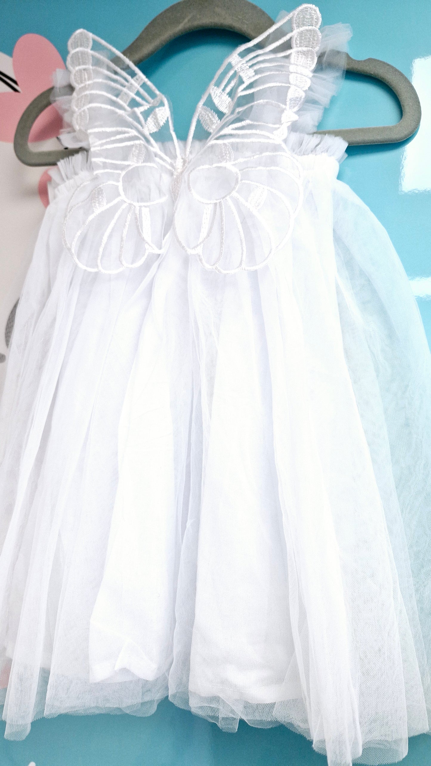 White Butterfly Dress (pre order)
