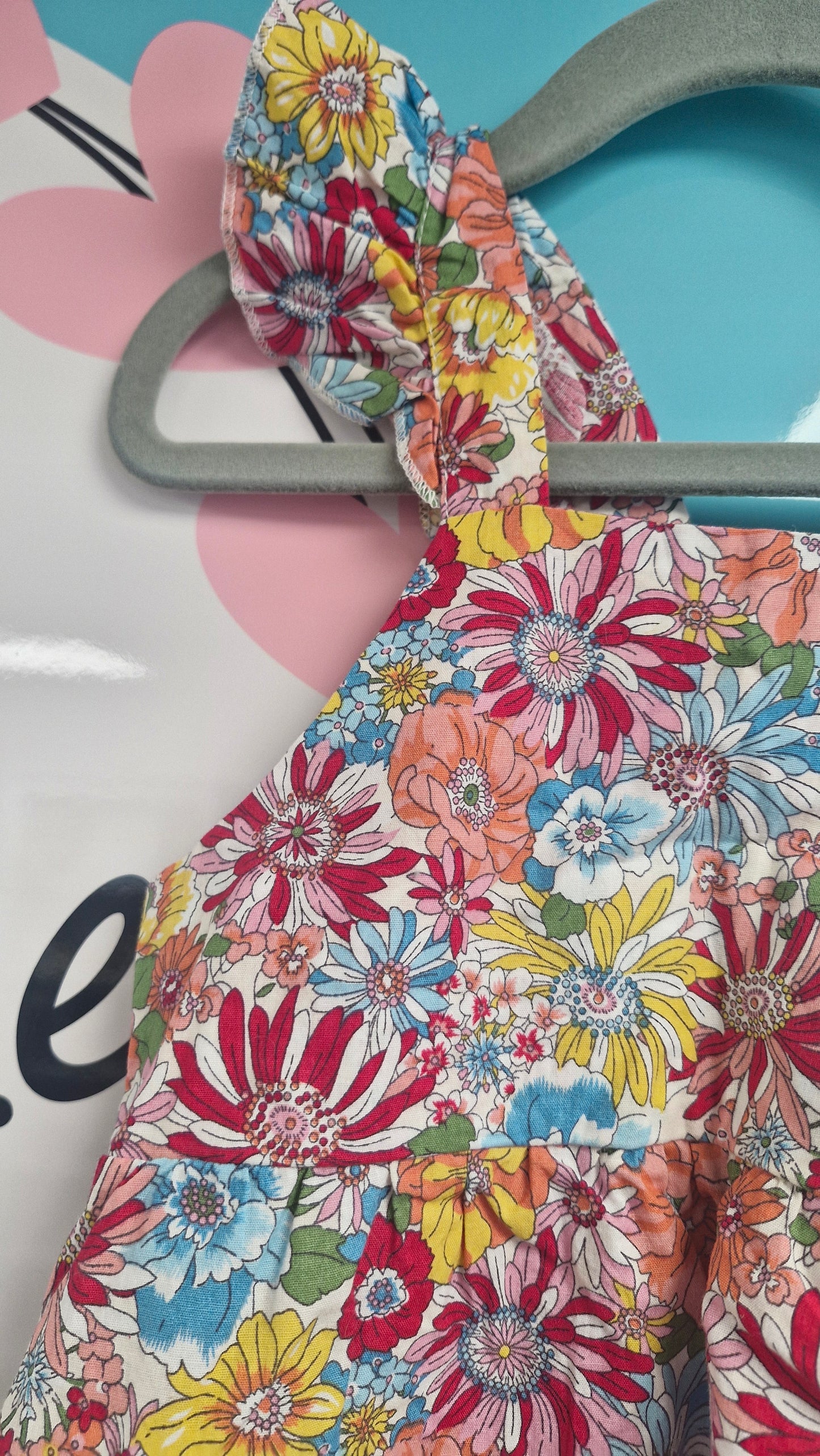 Floral Dress 18-24 months preloved