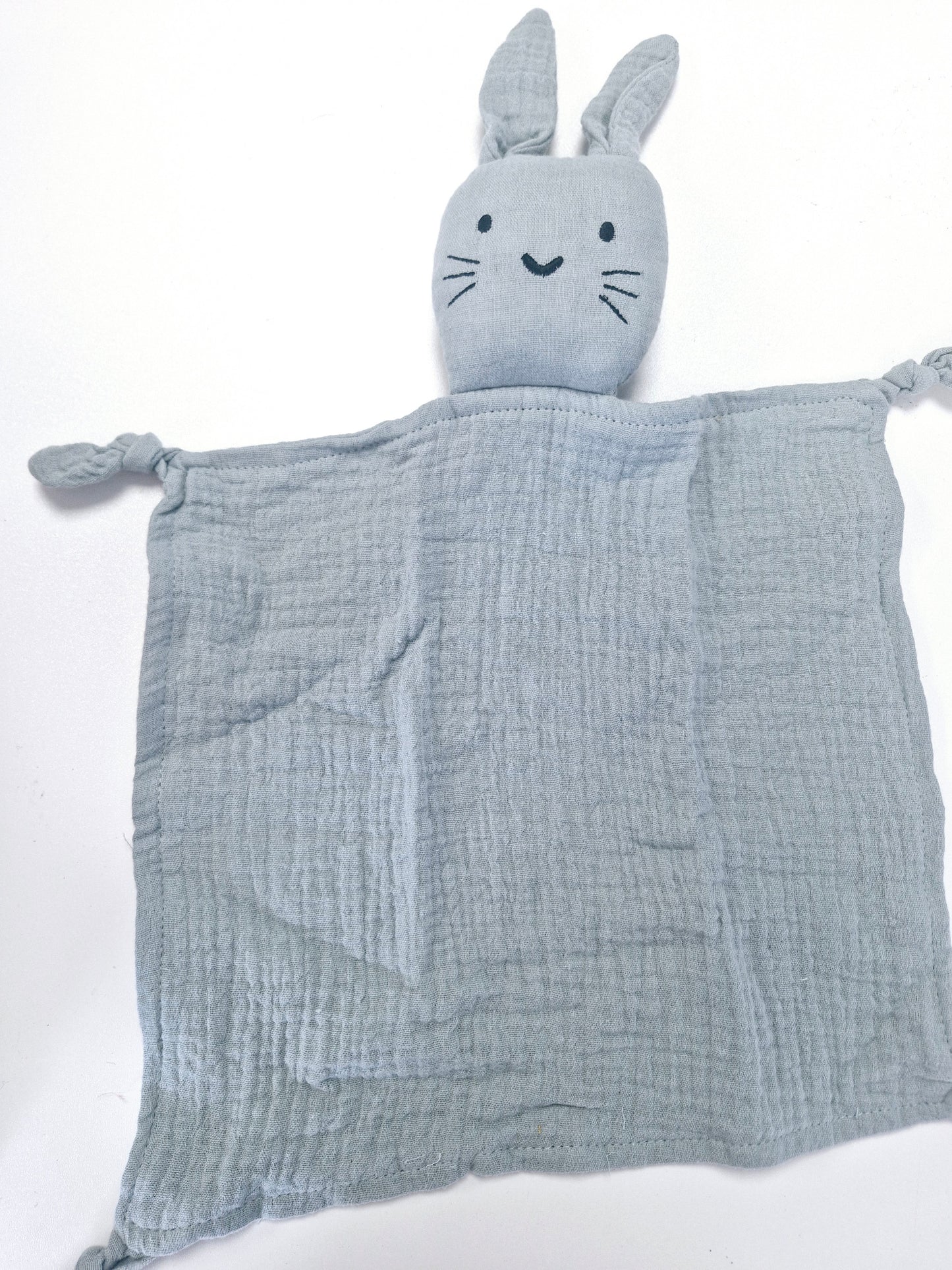 Personalised Muslin Bunny Comforters