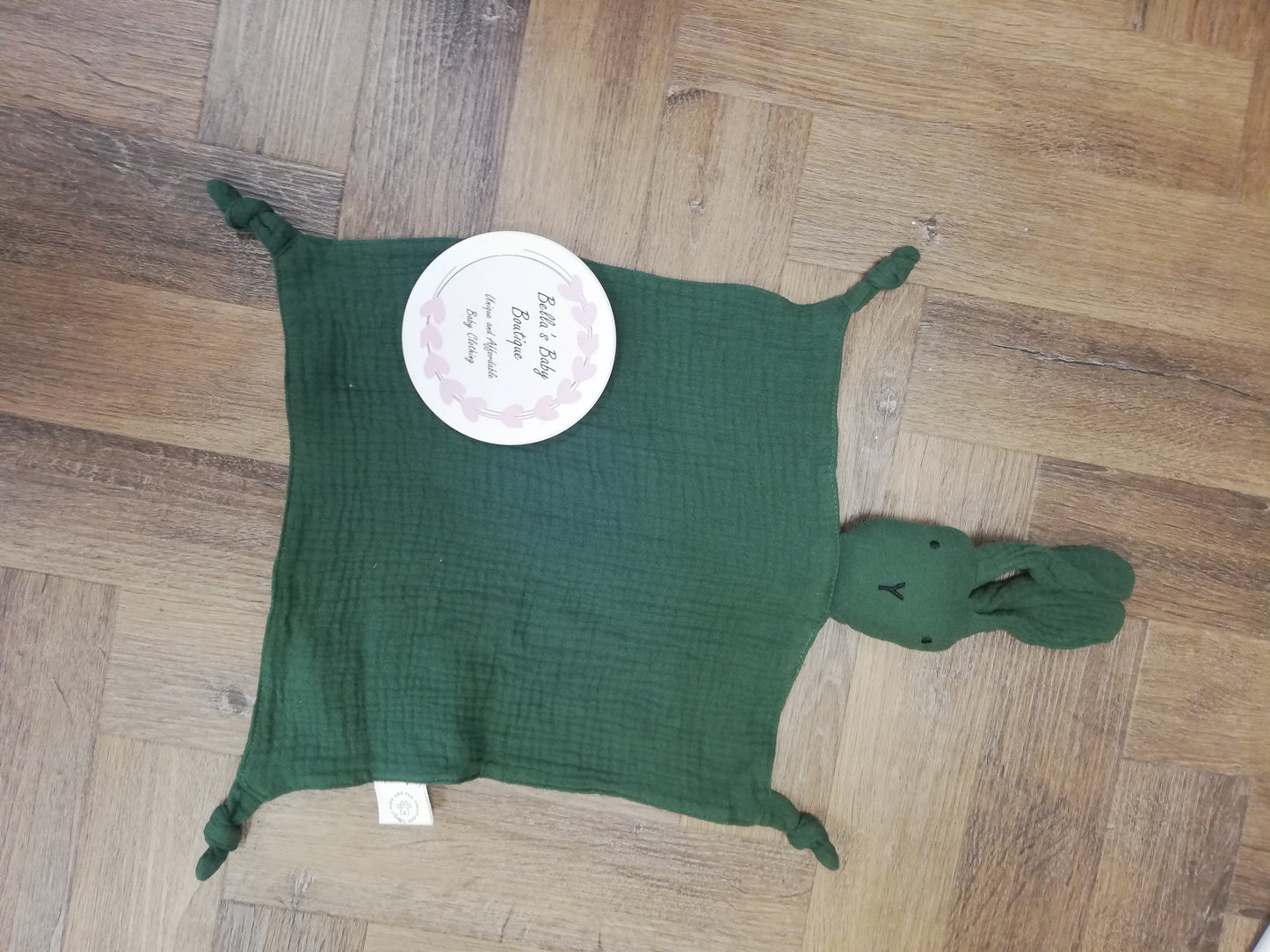Muslin Bunny Comforter