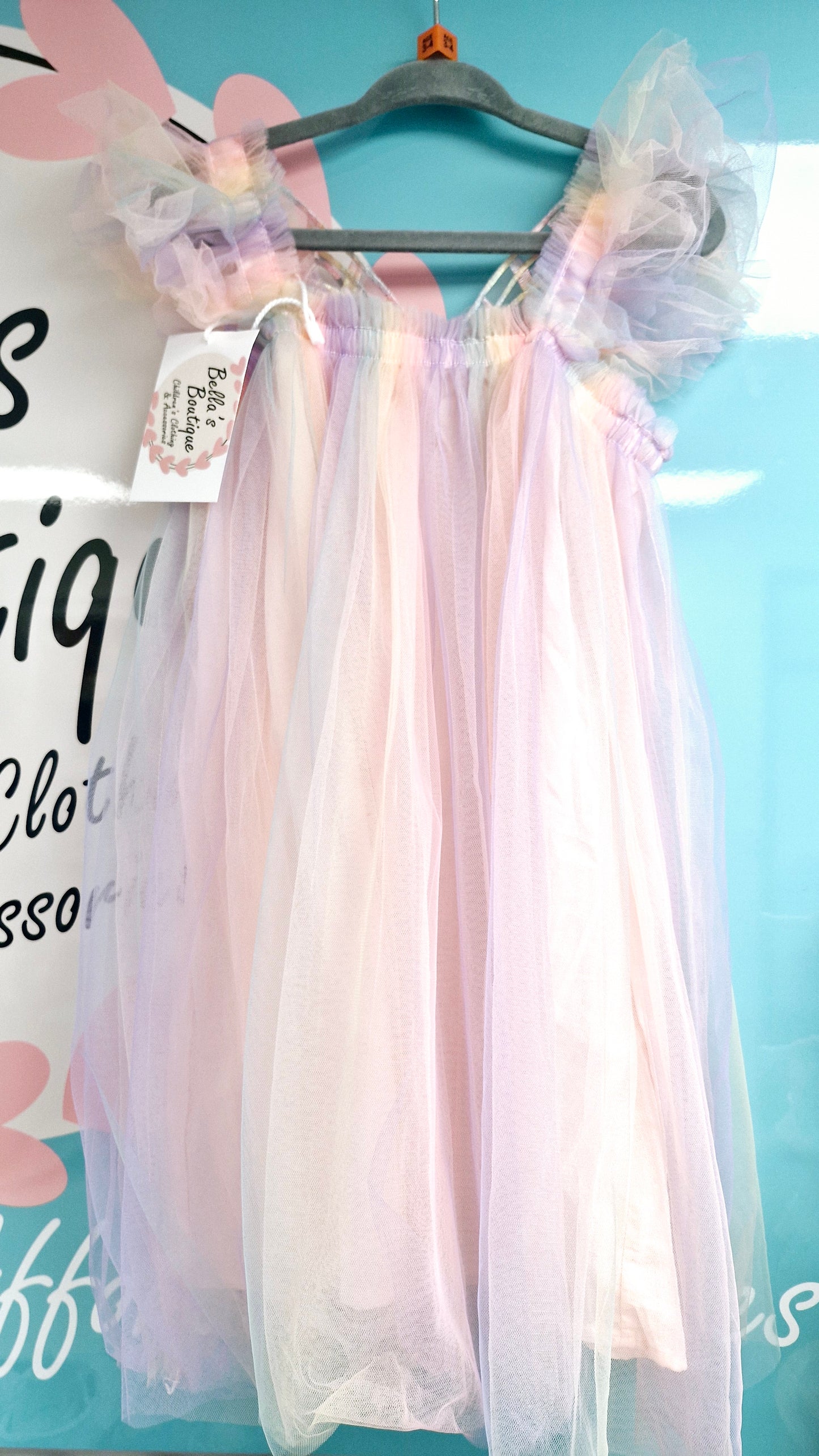 Rainbow Butterfly Dress (pre order)