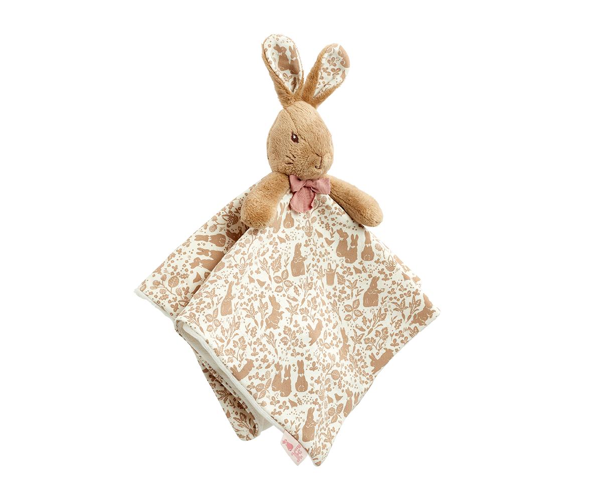 Flopsy Bunny Signature Collection Plush Baby Comforter