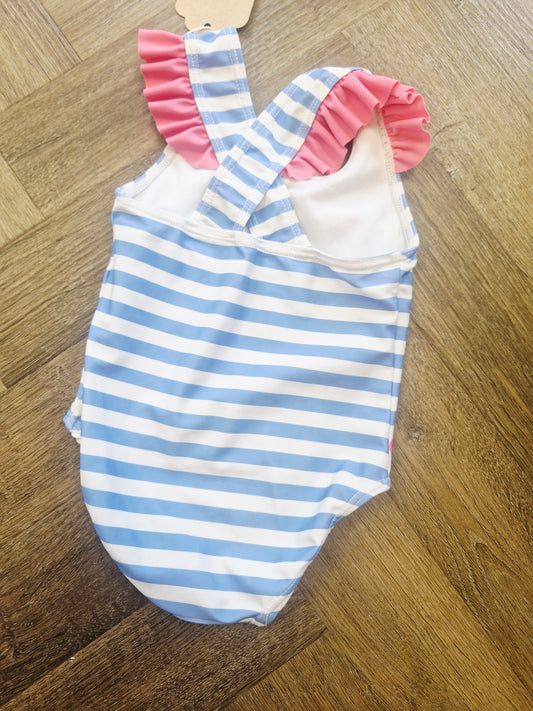 Flamingo baby swimsuit preloved