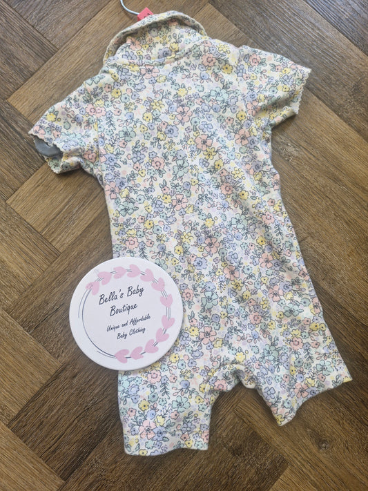 Baby Floral Romper Preloved