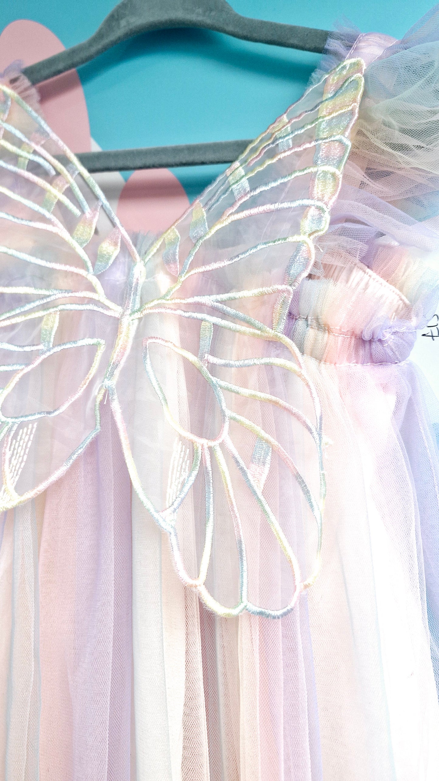 Rainbow Butterfly Dress (pre order)