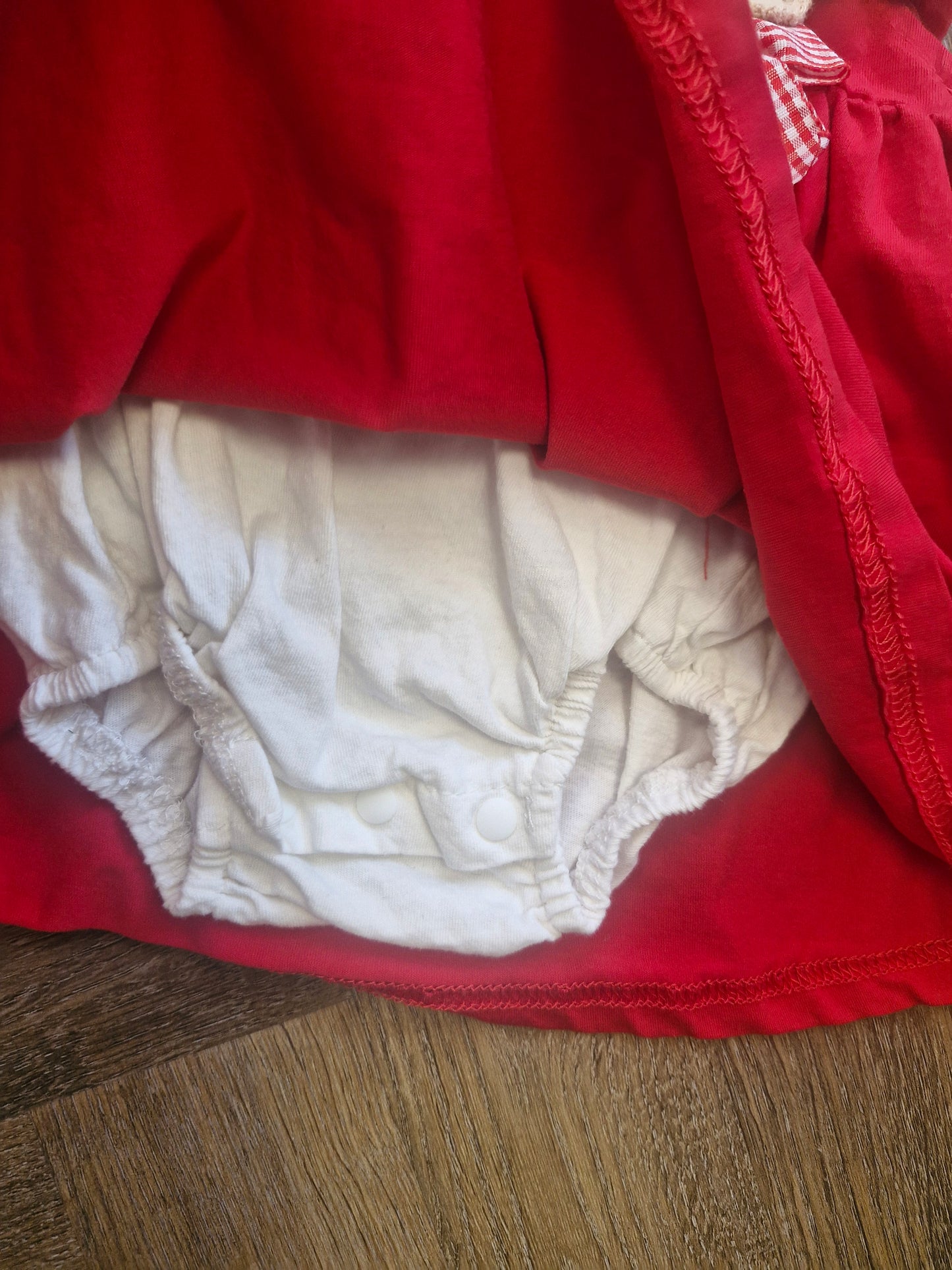 Strawberry Baby Girls Dress Romper Preloved