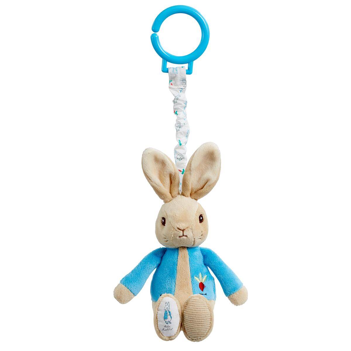 Peter Rabbit Jiggle Pram Cot Toy