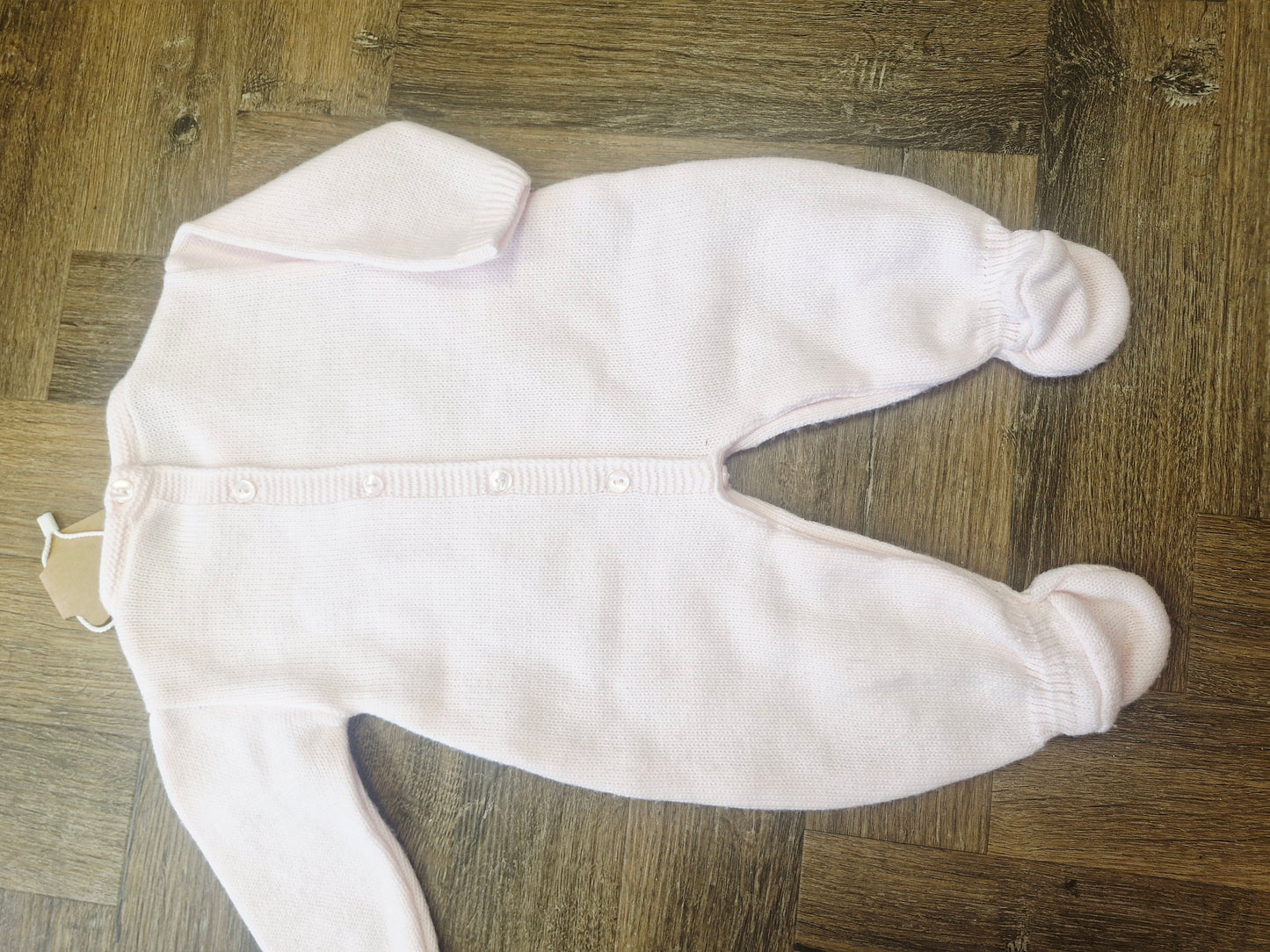 Dandelion Pink Knit Teddy Set Preloved