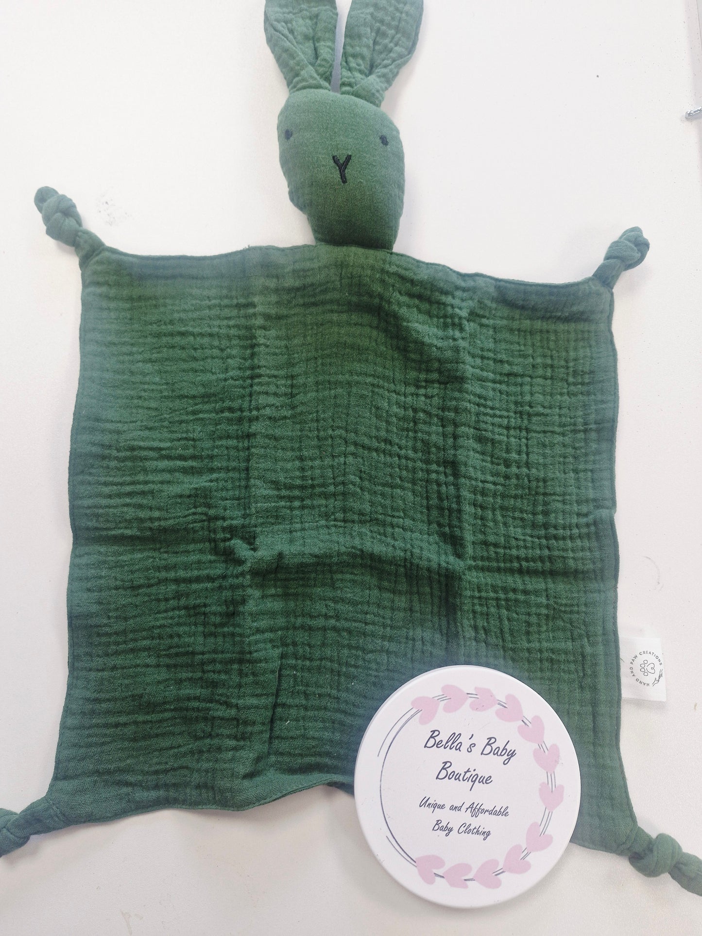 Muslin Bunny Comforter