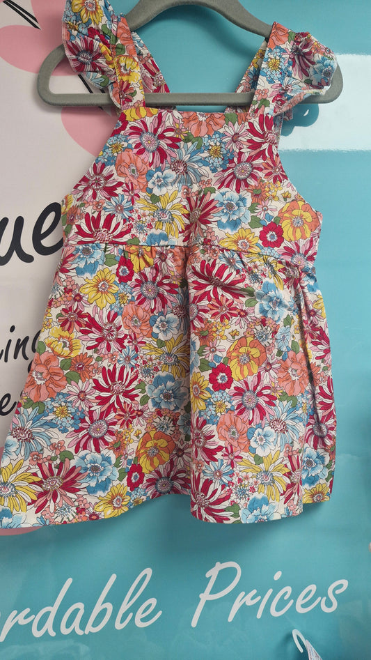 Floral Dress 18-24 months preloved