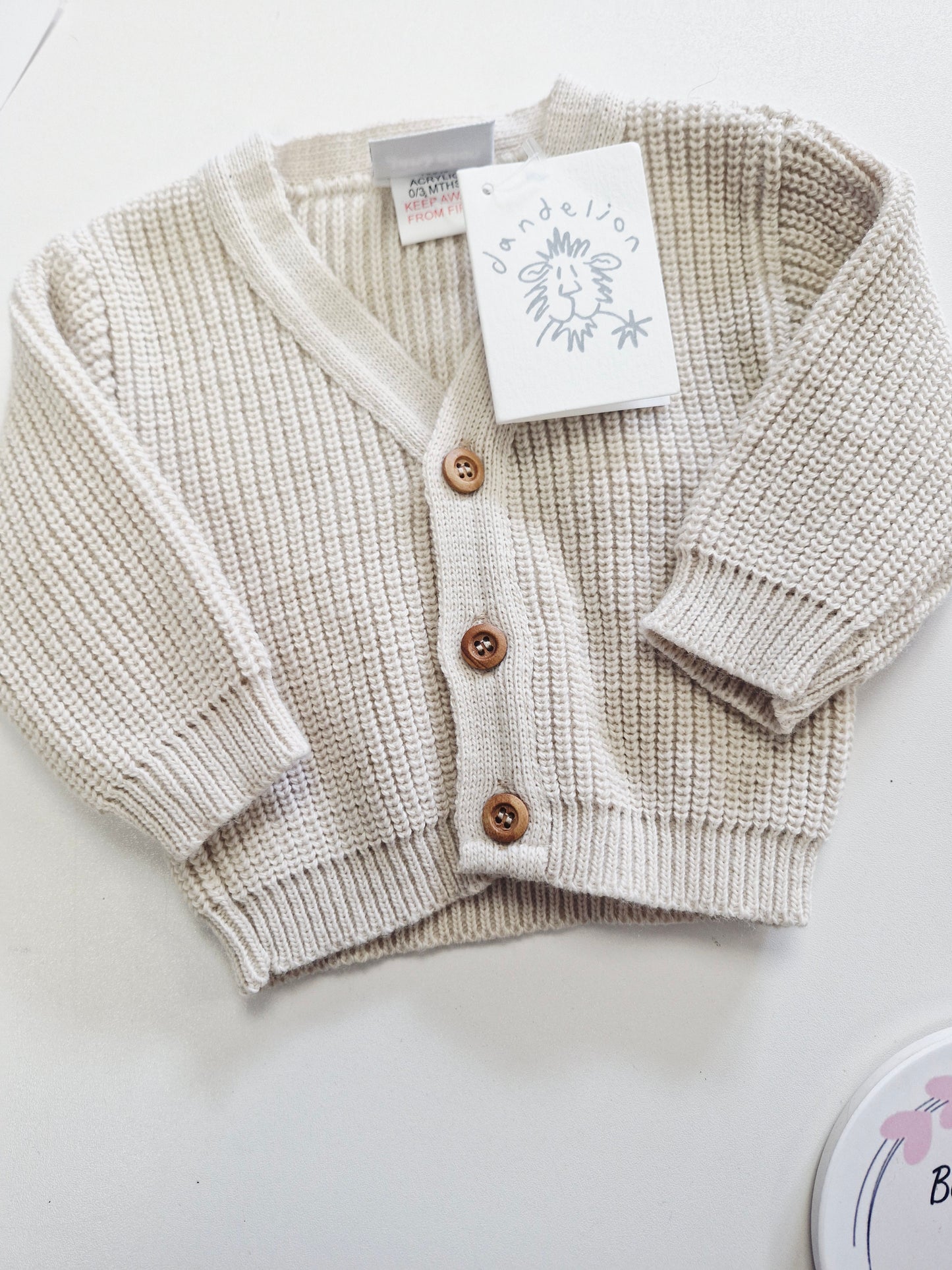 Personalised Baby Embroidered Cardigan