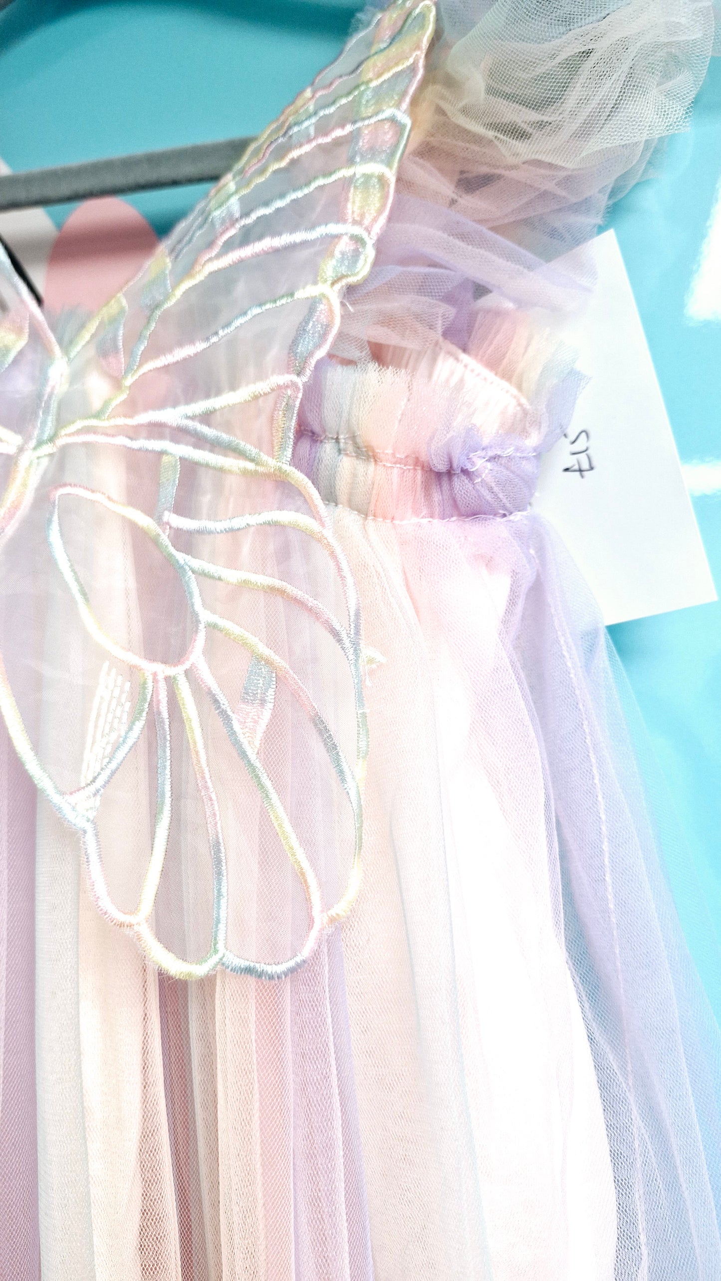 Rainbow Butterfly Dress (pre order)
