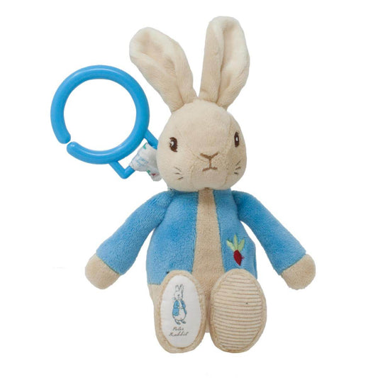 Peter Rabbit Jiggle Pram Cot Toy
