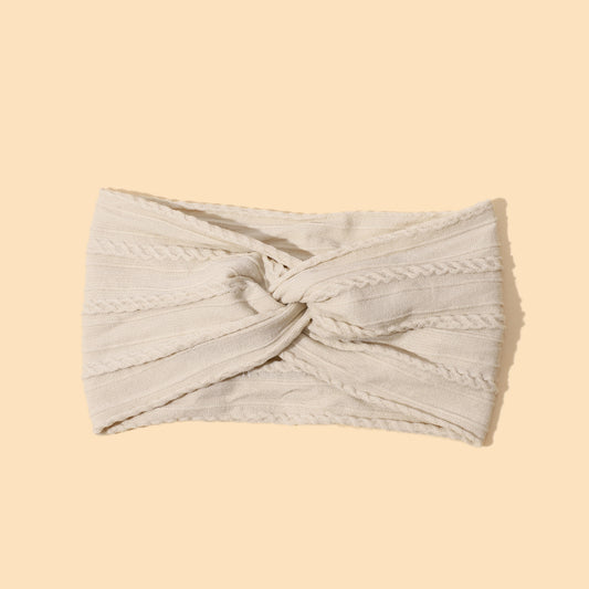 Neutral Twist Front Baby Head bands