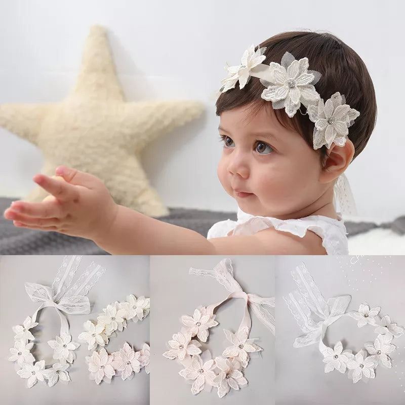 Baby Lace Floral Headband