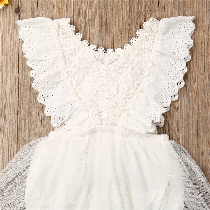 White Tutu Romper