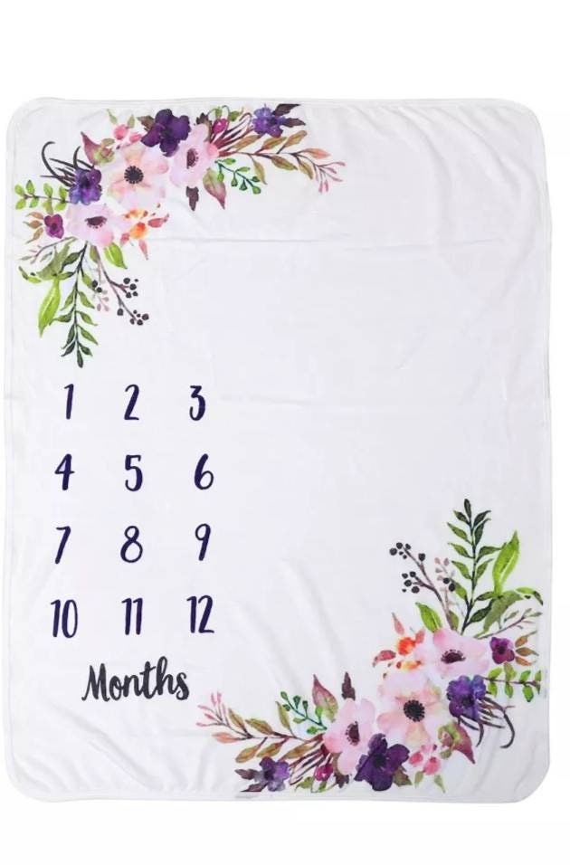 Baby Milestone Blanket