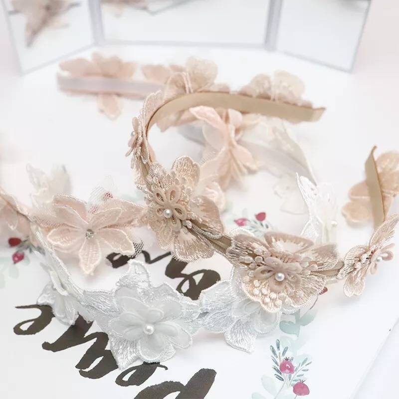 Lace Floral Headband